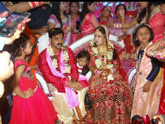 Pawan Singh and Jyoti Singh Marriage Photos