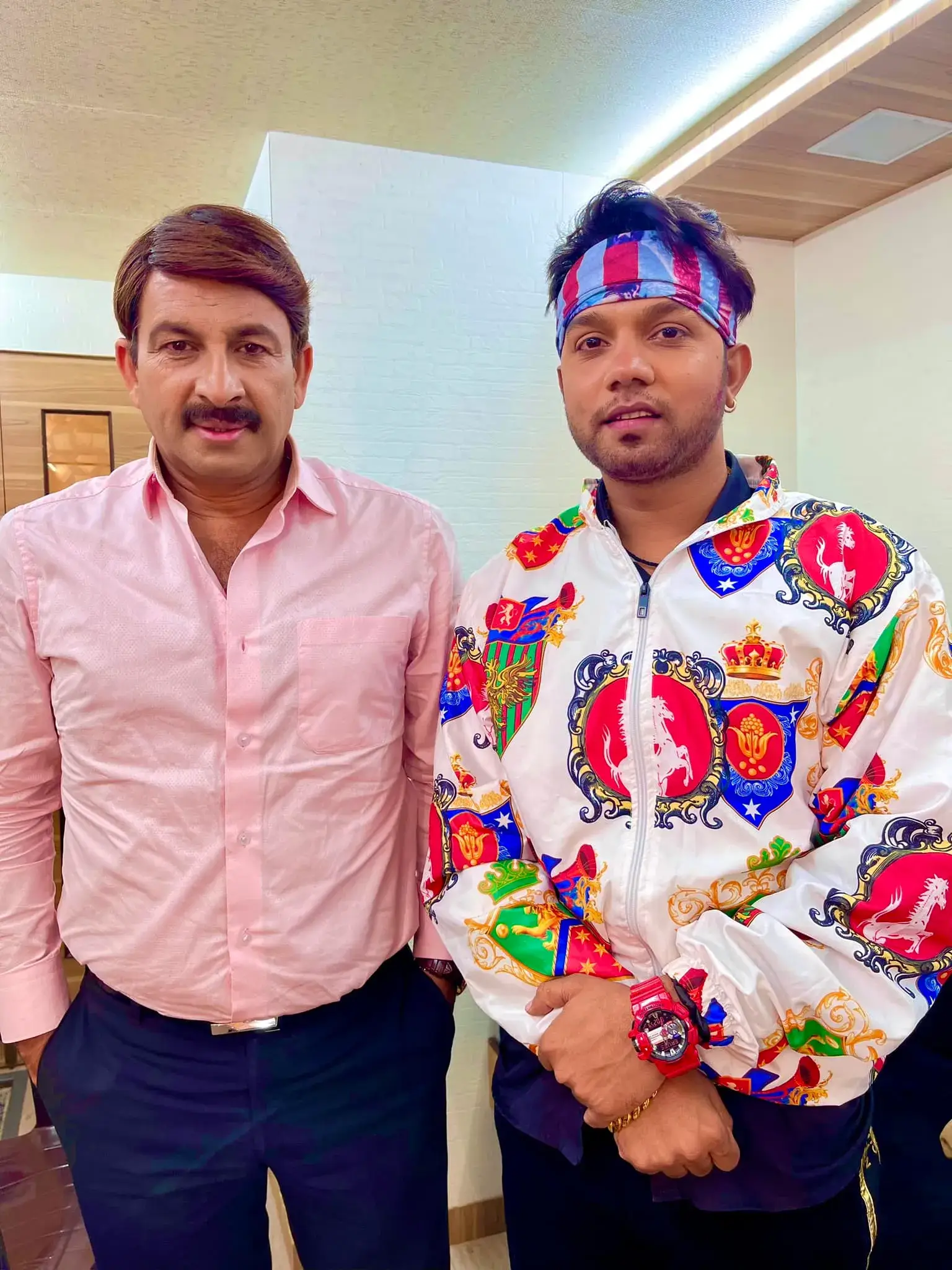 neelkamal singh with manoj tiwari