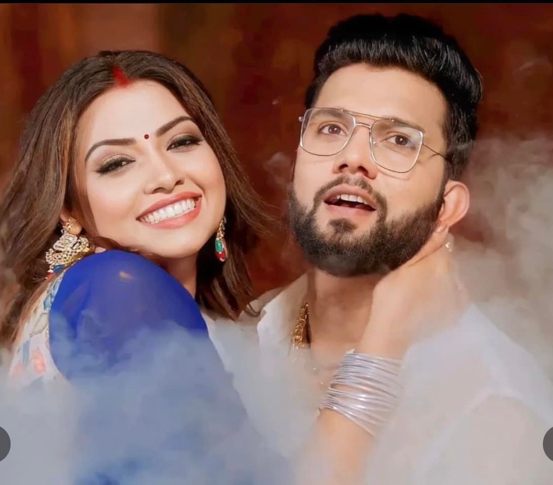 Raksha gupta with Neelkamal Singh