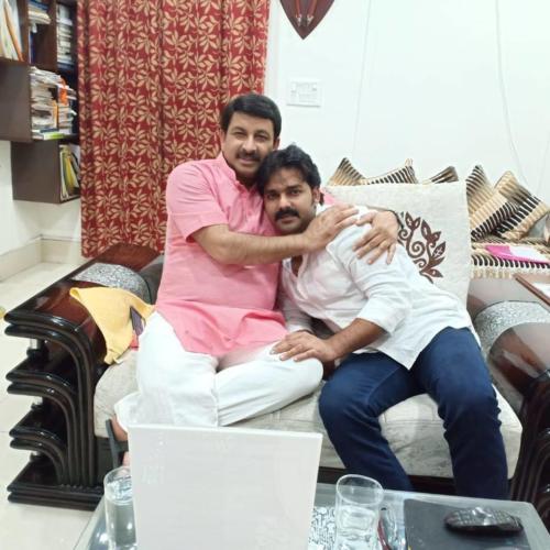 Pawan Singh and Manoj Tiwari Latest Images