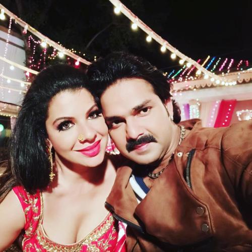 Pawan Singh and Seema Singh Latest Images