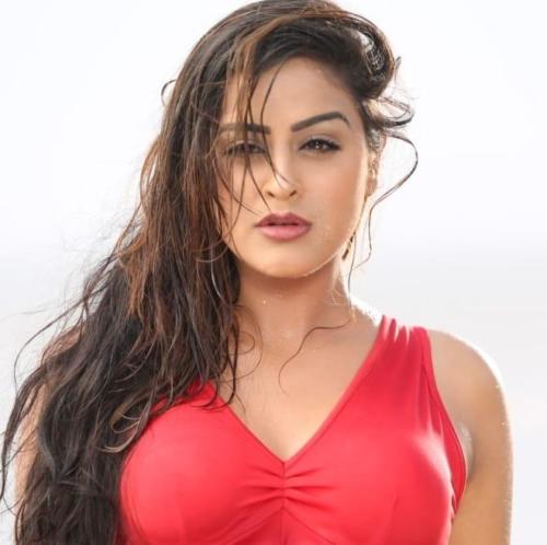 Yamini-Singh-Hot-Photo-in-red-dress
